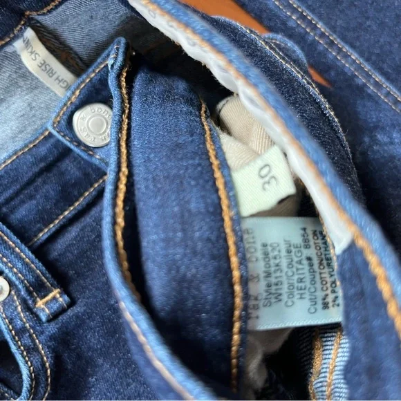 RAG & BONE | High rise skinny  jeans Size 30 - Picture 7 of 11